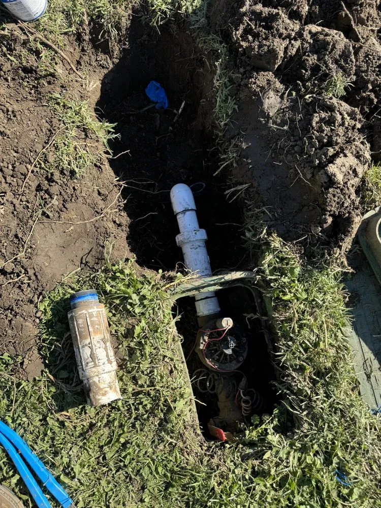 Slide of Backflow Testing and Irrigation