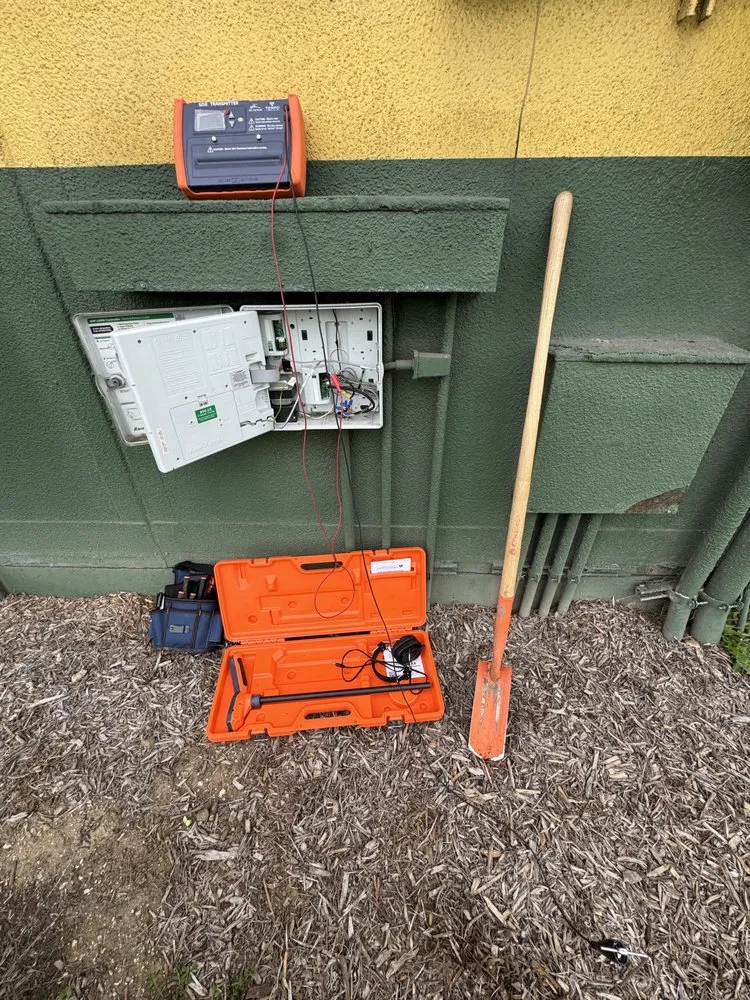 Slide of Backflow Testing and Irrigation