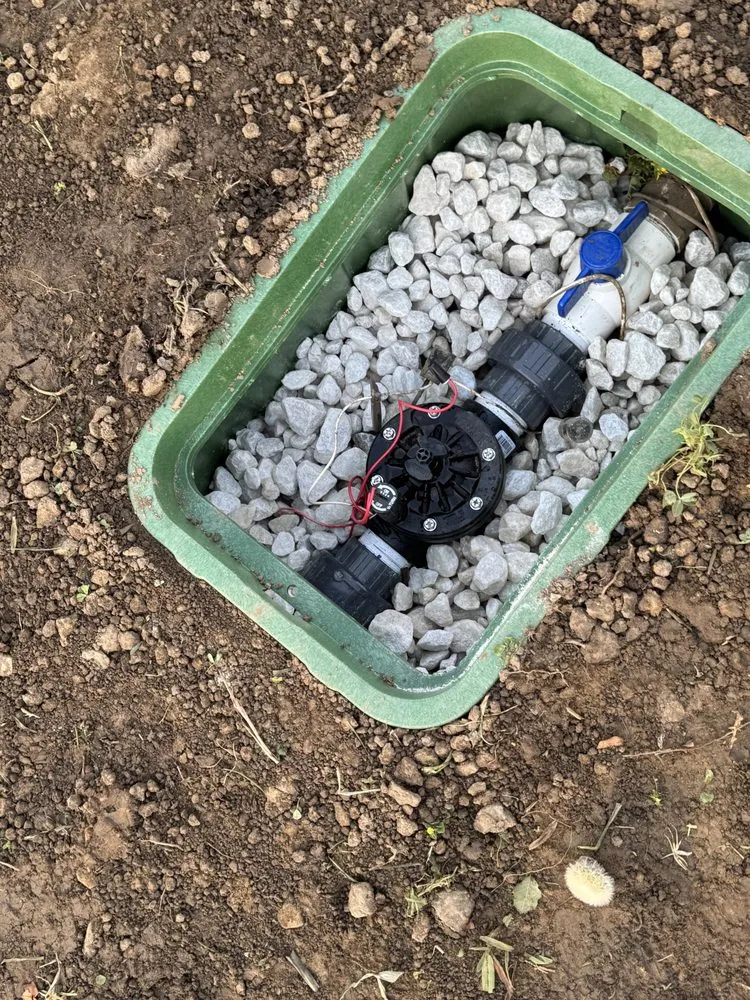 Slide of Backflow Testing and Irrigation
