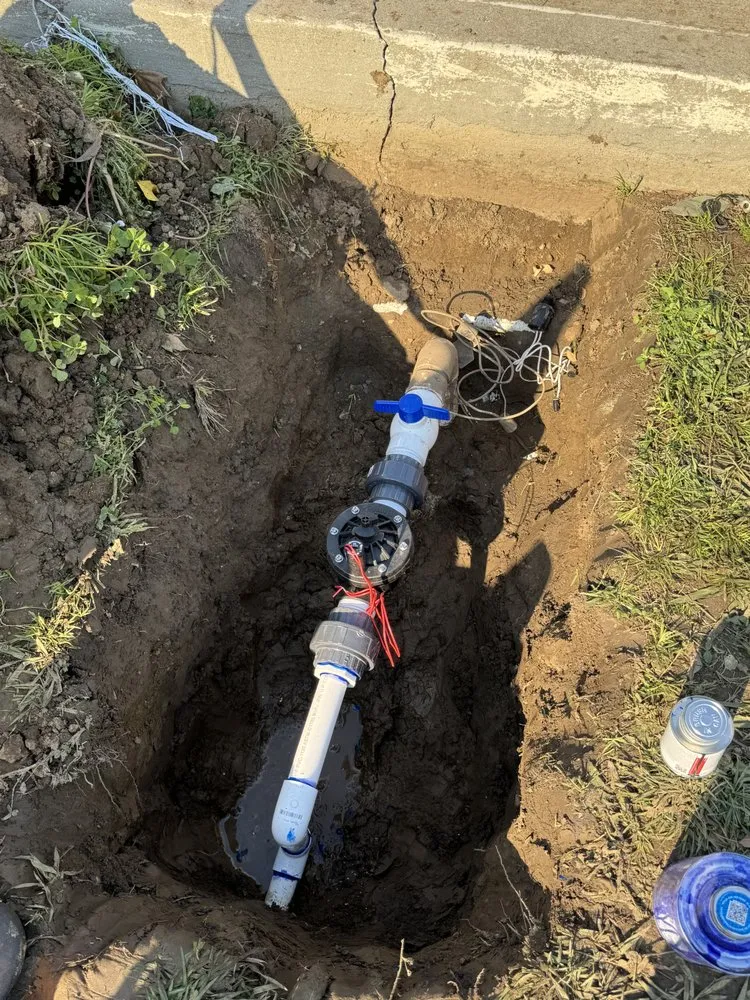 Slide of Backflow Testing and Irrigation
