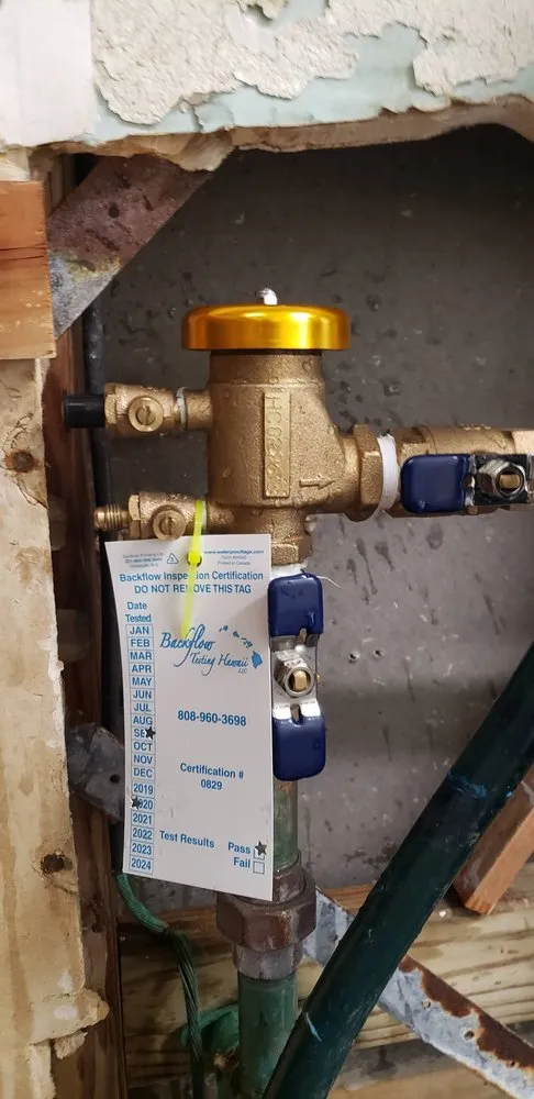 Trusted plumbing repair service in Kailua-kona, HI - Backflow Testing Hawaii