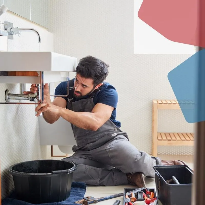 Slide of Backup Plumbing