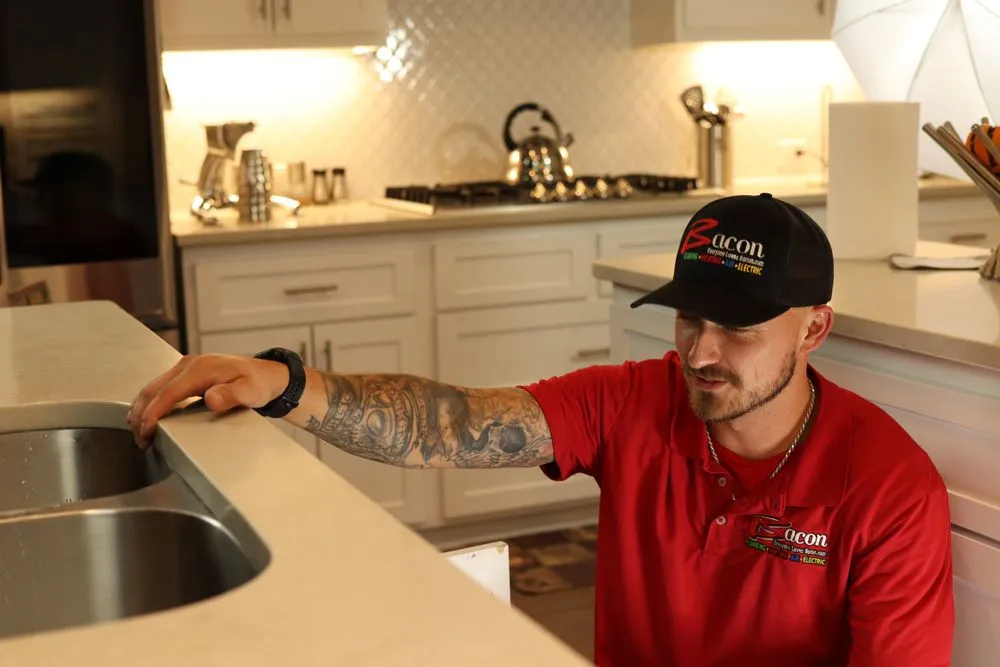 Slide of Bacon Plumbing Heating Air Electric