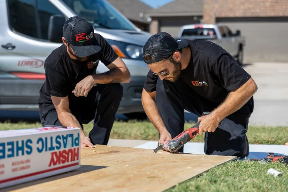 Slide of Bacon Plumbing Heating Air Electric
