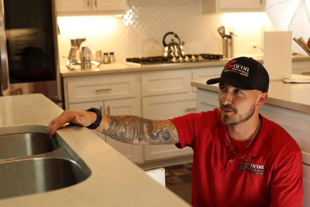 Slide of Bacon Plumbing Heating Air Electric