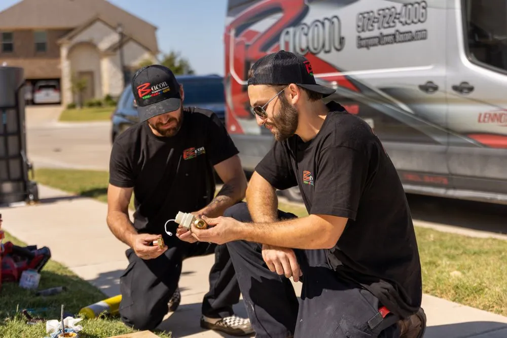 Slide of Bacon Plumbing Heating Air Electric