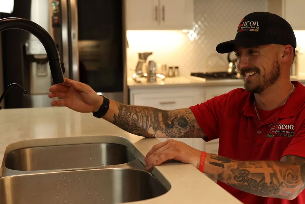 Slide of Bacon Plumbing Heating Air Electric