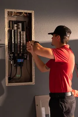 Bacon Plumbing Heating Air Electric Logo