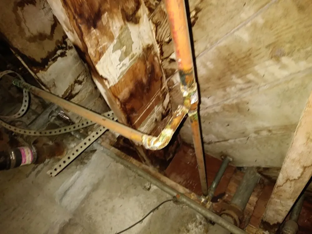 Slide of Bad Drains Plumbing