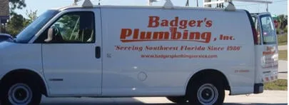 Slide of Badger's Plumbing Service