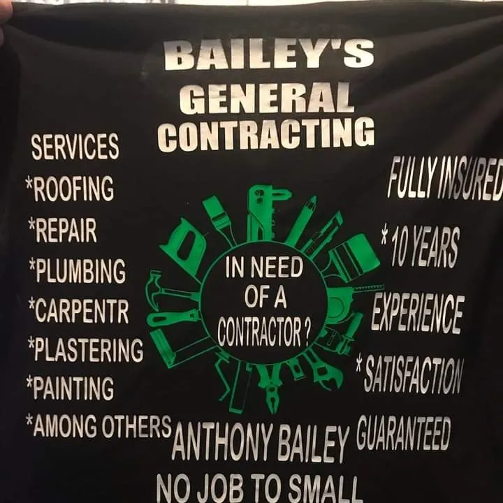 Slide of Bailey's General Contracting