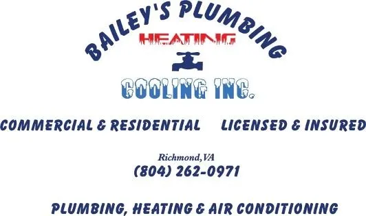 Bailey's Plumbing Heating & Cooling Logo