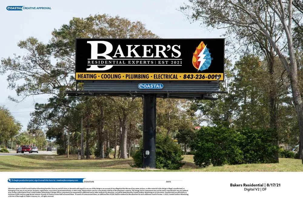 Slide of Baker's Residential Experts