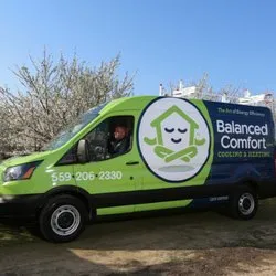 Slide of Balanced Comfort Cooling & Heating