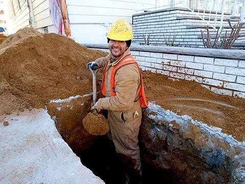 Slide of Balkan Sewer & Water Main