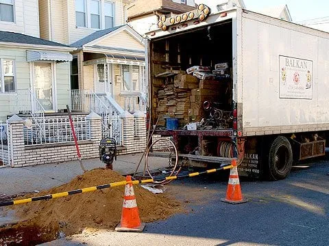 Slide of Balkan Sewer & Water Main