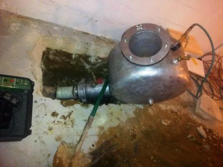 Slide of Baltimore Sewer Service