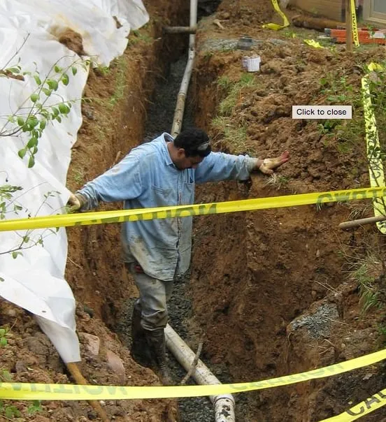 Slide of Baltimore Sewer Service