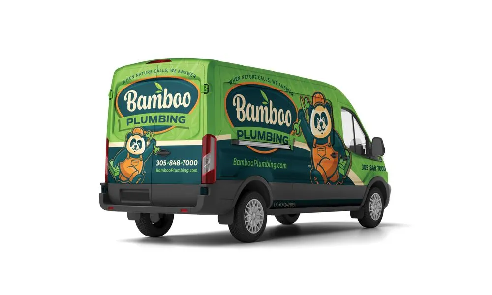 Slide of Bamboo Plumbing