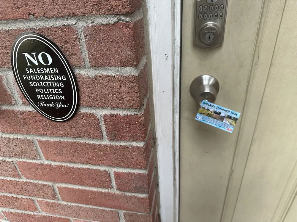 Slide of Banana Summer Time