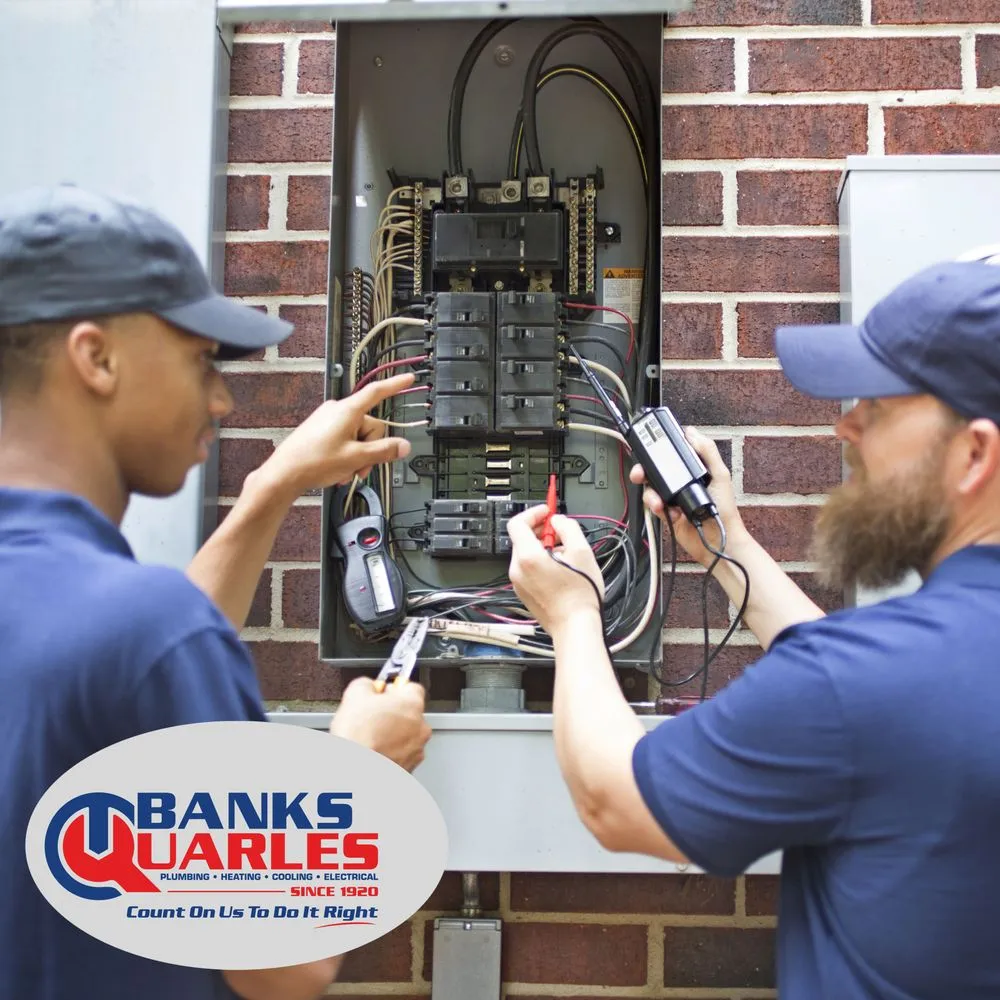 Slide of Banks Quarles Plumbing Heating Cooling & Electrical