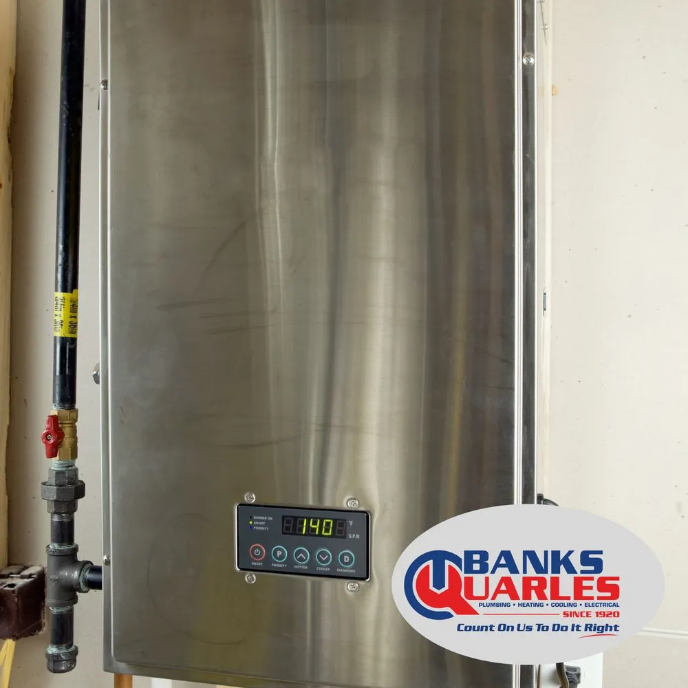 Expert water heater service service in Tuscaloosa, AL - Banks Quarles Plumbing Heating Cooling & Electrical