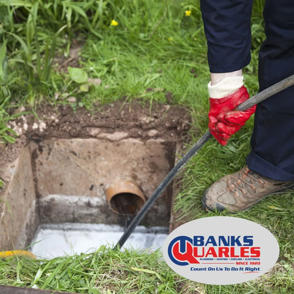 Emergency drain cleaning experts serving Tuscaloosa, AL - Banks Quarles Plumbing Heating Cooling & Electrical