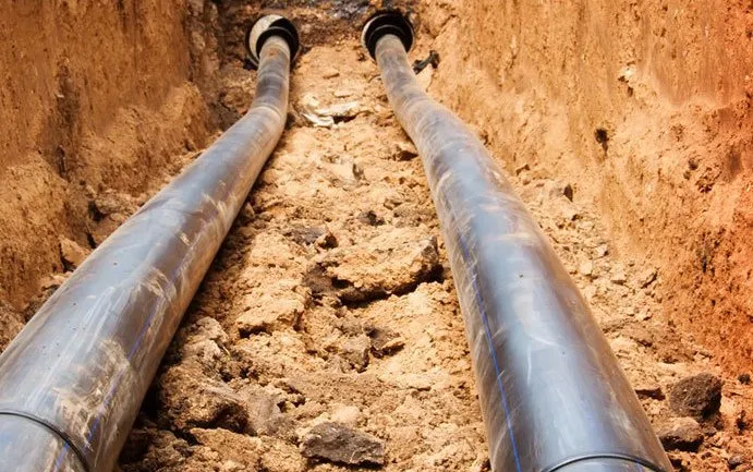 Slide of Bannockburn Sewer and Drain