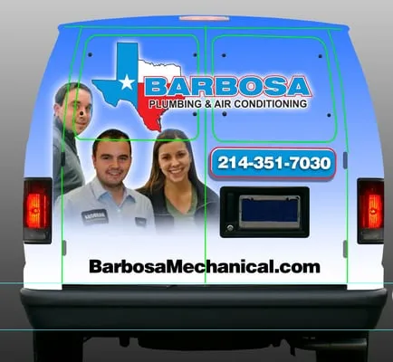 Barbosa Plumbing & Air Conditioning Logo