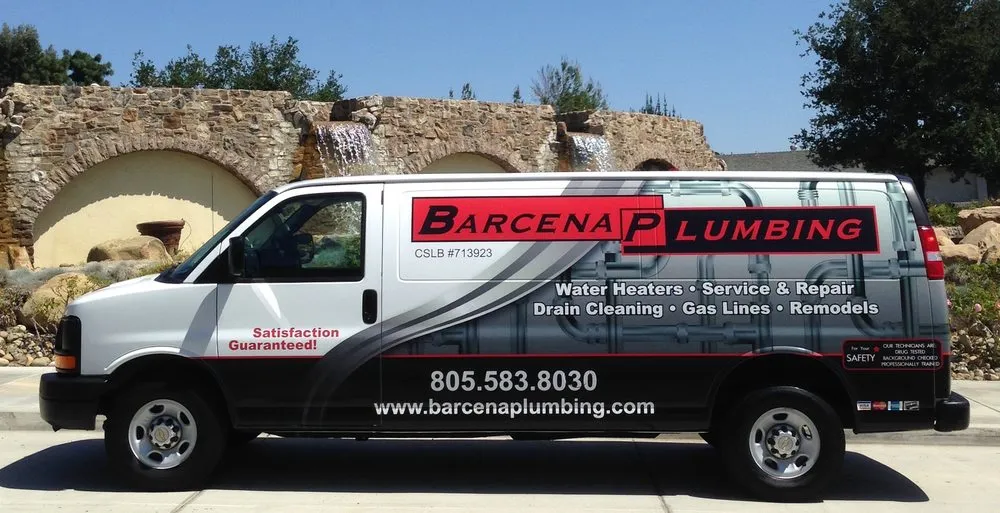 Slide of Barcena Plumbing