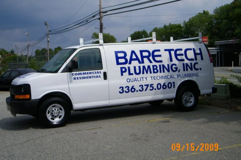 Slide of Bare Tech Plumbing