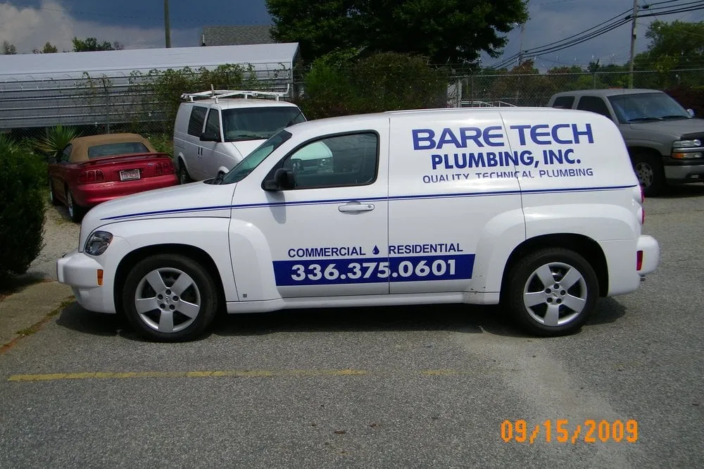 Slide of Bare Tech Plumbing