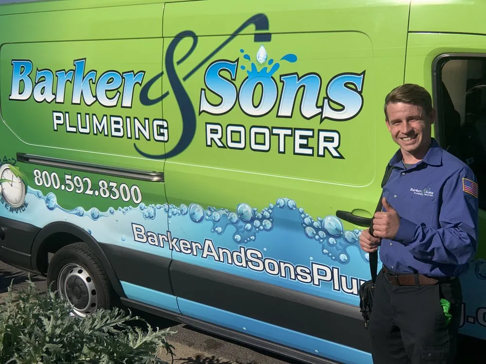 Slide of Barker & Sons Plumbing