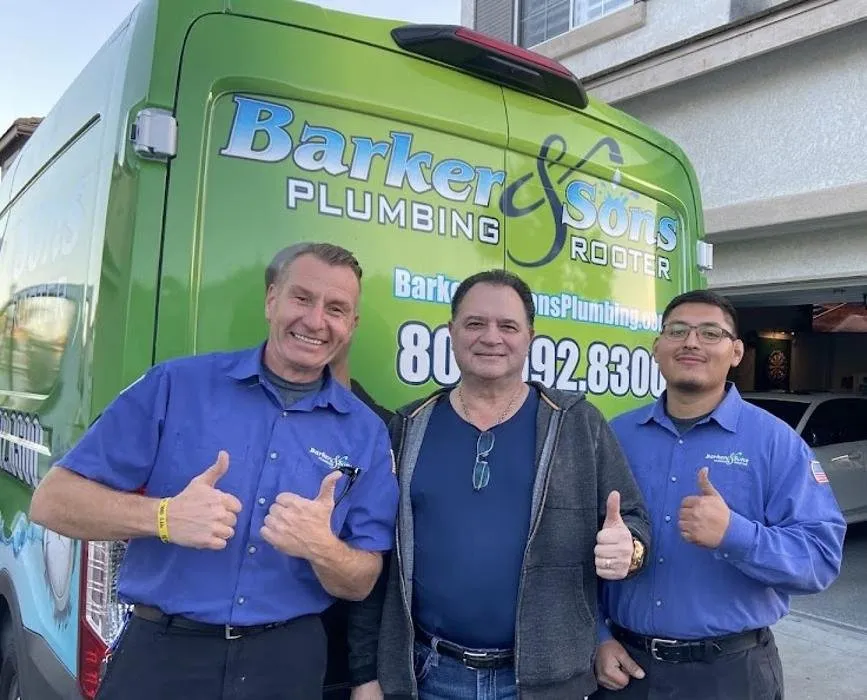 Slide of Barker & Sons Plumbing