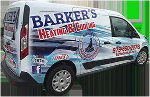 Slide of Barker's Cooling Heating & Plumbing