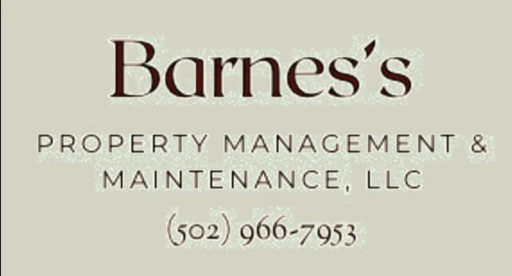 Slide of Barnes’s Property Management & Maintenance