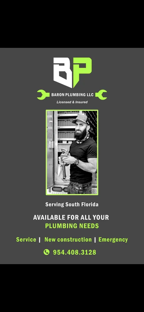 Slide of Baron Plumbing