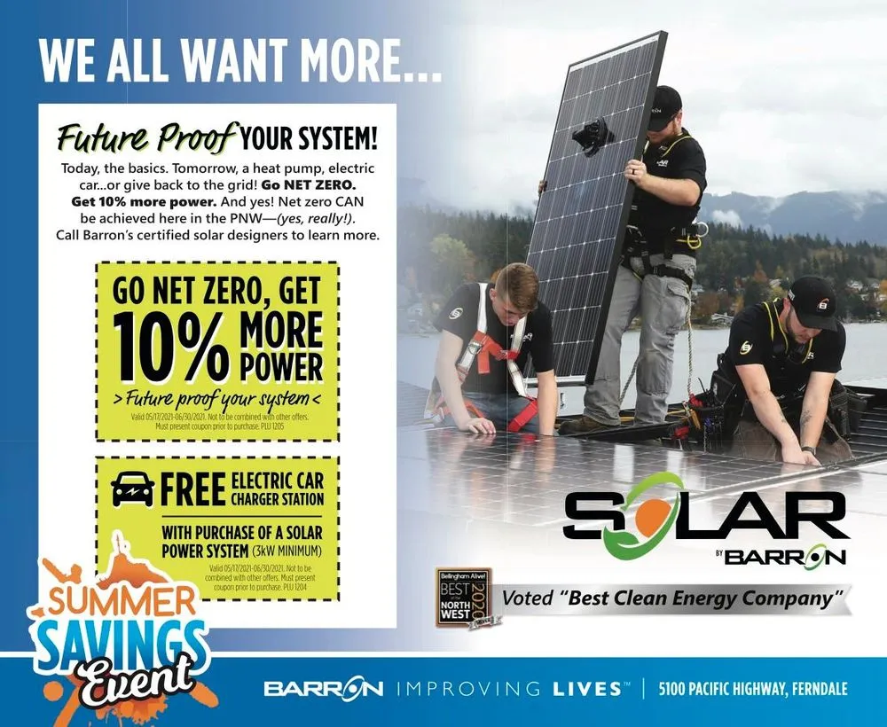 Top-rated emergency plumbing for homes in Ferndale, WA by Barron Heating AC Electrical & Plumbing