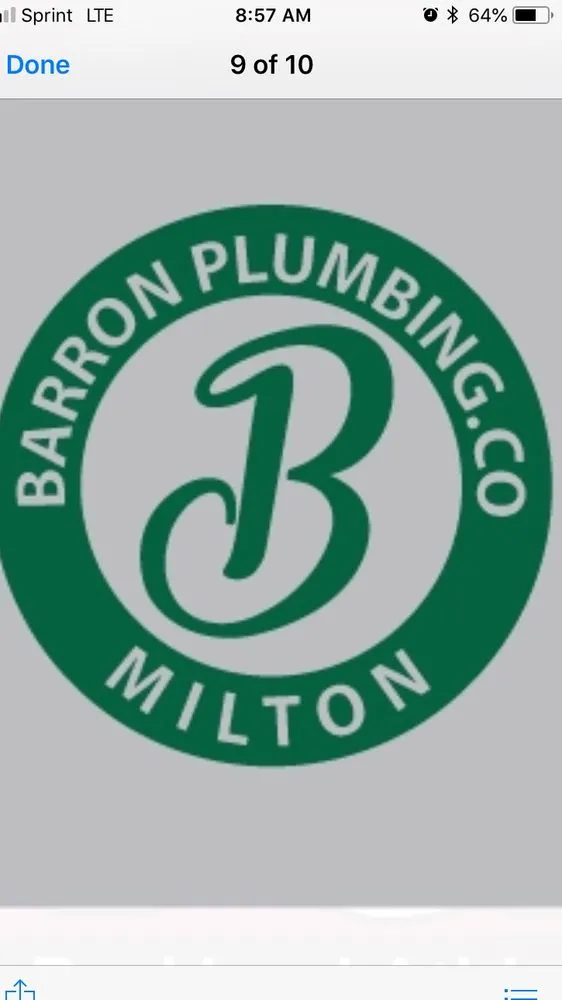Slide of Barron Plumbing and Heating