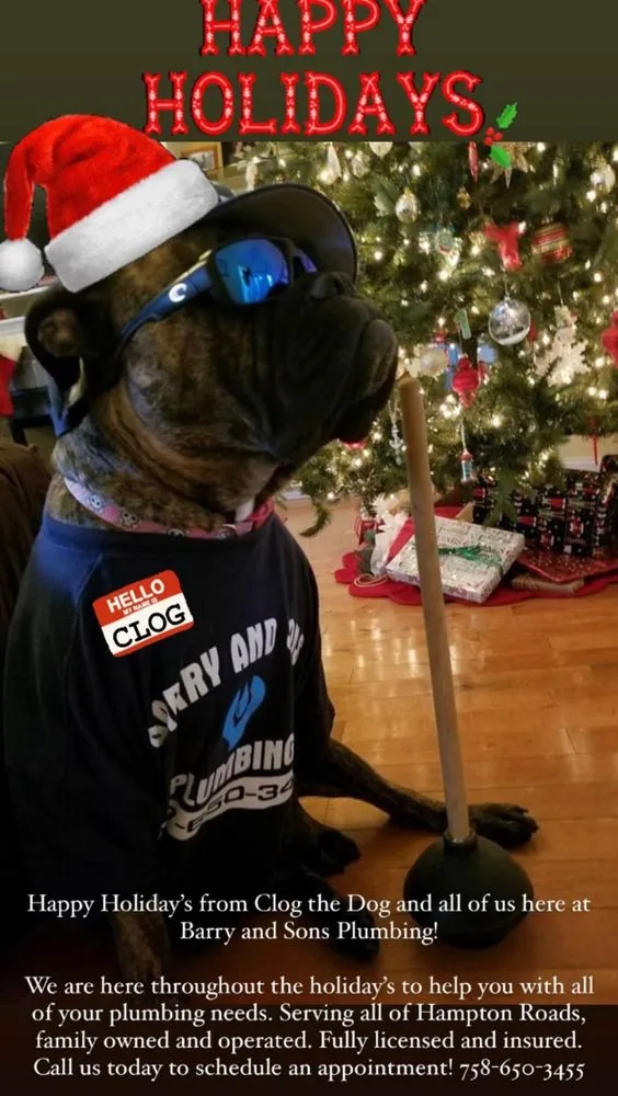 Slide of Barry and Sons Plumbing