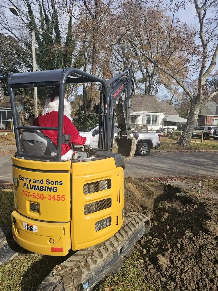 Slide of Barry and Sons Plumbing