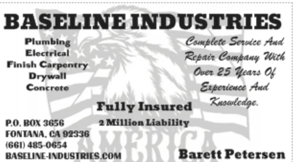 Slide of Baseline Industries