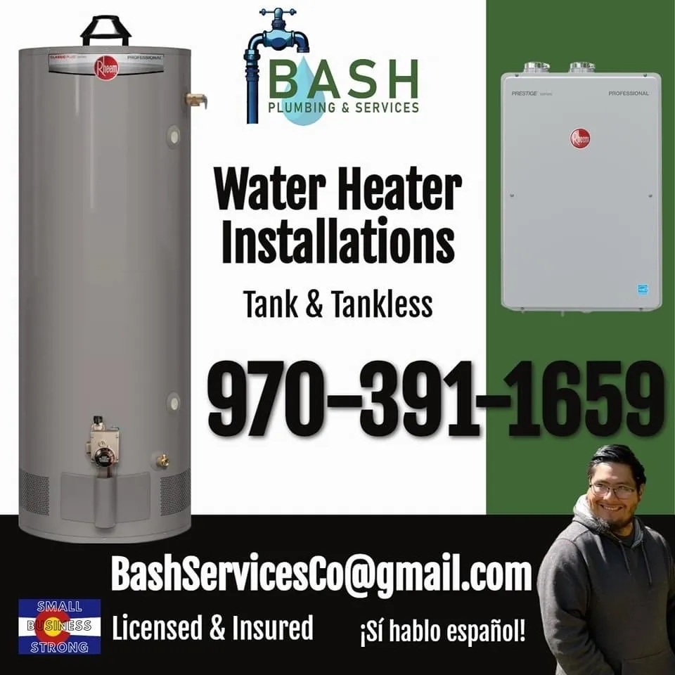Affordable emergency plumbing service in Fort Collins, CO - BASH Plumbing and Services