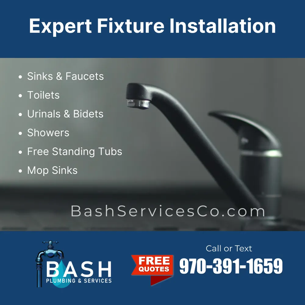 Professional pipe repair experts serving Fort Collins, CO - BASH Plumbing and Services