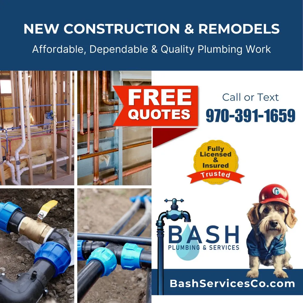 Slide of BASH Plumbing and Services