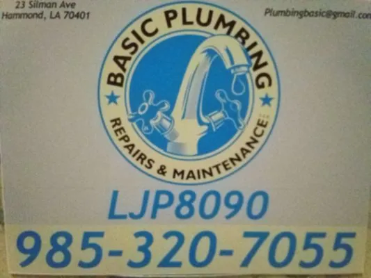 Basic Plumbing Repairs & Maintenance Logo