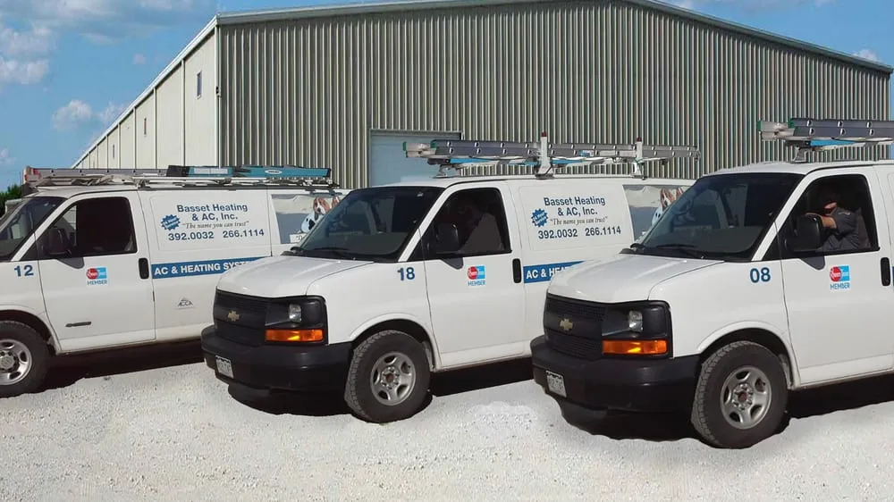 Slide of Basset Heating, Plumbing & Air Conditioning