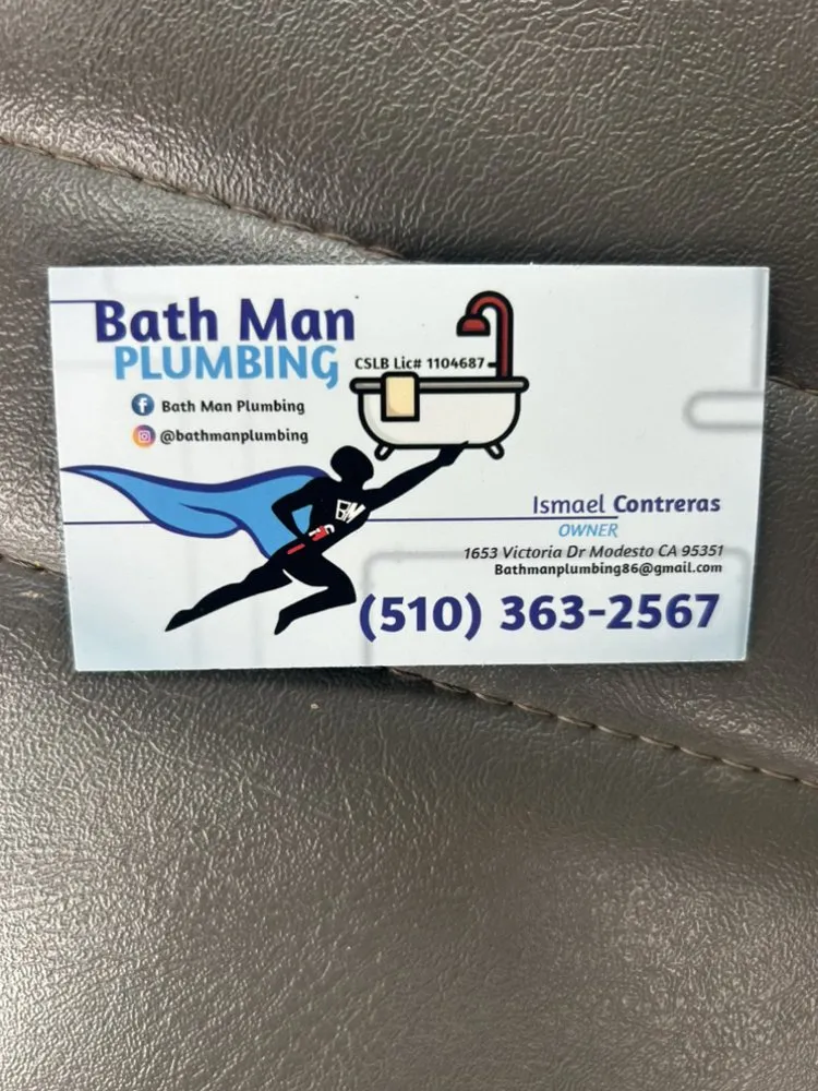 Slide of Bathman Plumbing