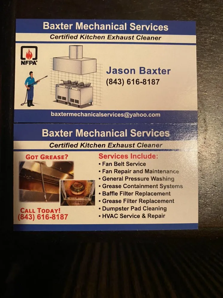 Slide of Baxter Mechanical Services