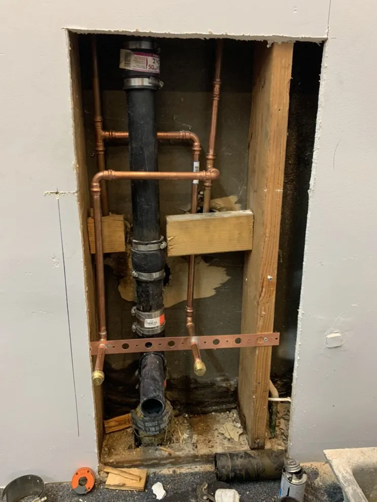 Slide of Bay Line Plumbing